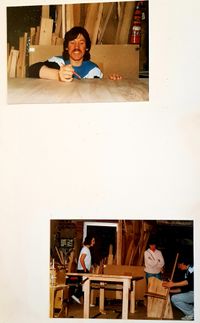 Kundenbesprechung in der Werkstatt 1981